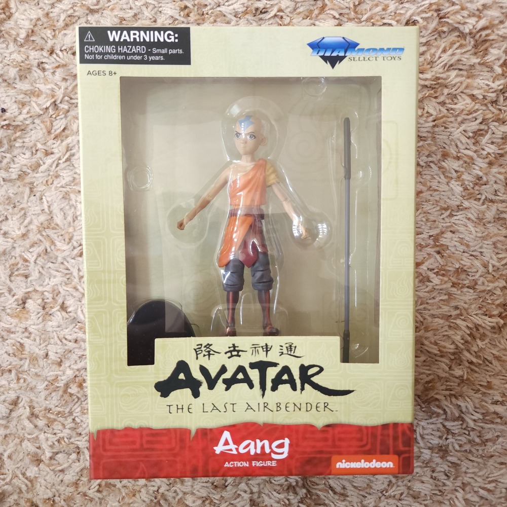 Diamond Select Avatar The Last Airbender Aang Action Figure Walgreens Exclusive